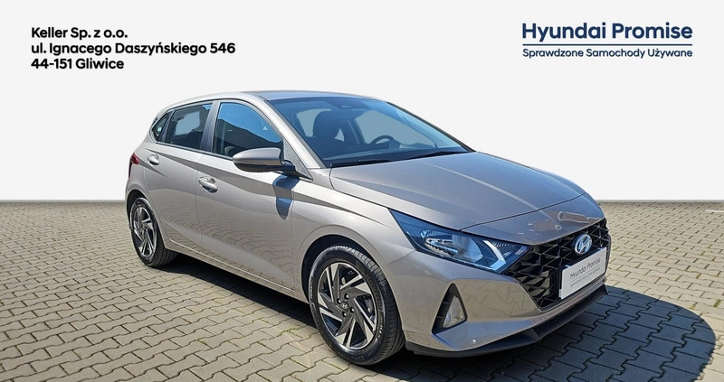 Hyundai i20 cena 64900 przebieg: 10240, rok produkcji 2022 z Garwolin małe 407